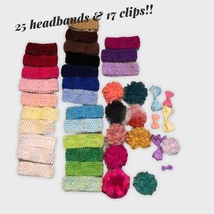 5/$25 Interchangeable Headbands & Clips